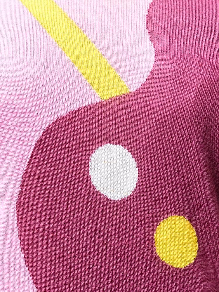 【SIZE:38】CHANEL Multicolor 薄手レーヨンシルクTops