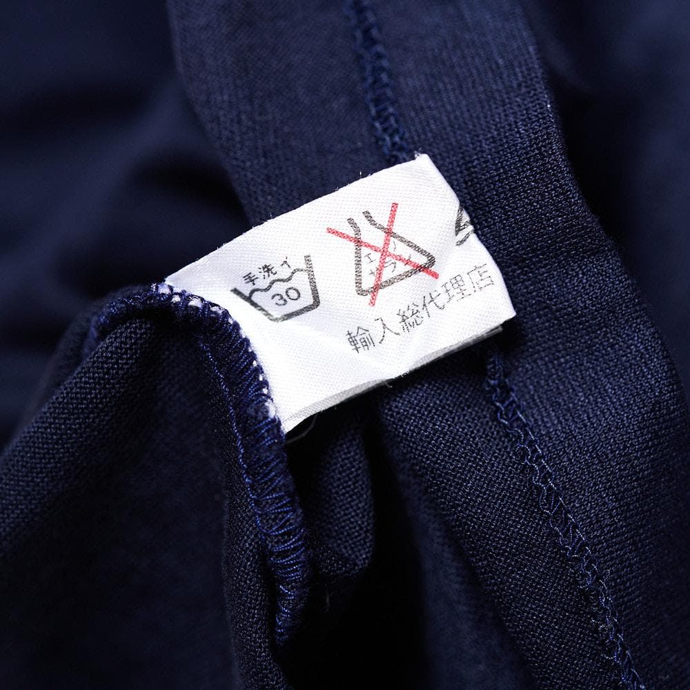 【SIZE:FR36】CELINEヴィンテージセリーヌシャツ ネイビー 刺繍