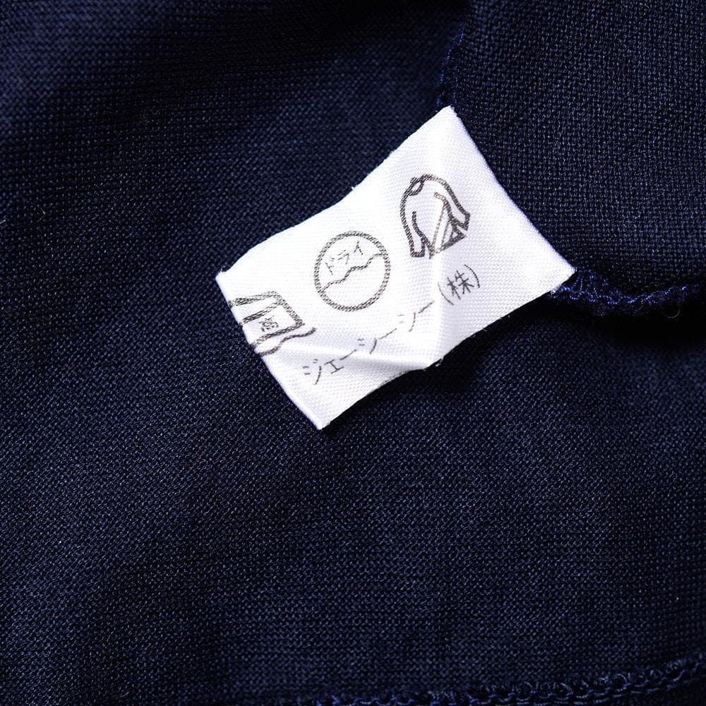 【SIZE:FR36】CELINEヴィンテージセリーヌシャツ ネイビー 刺繍