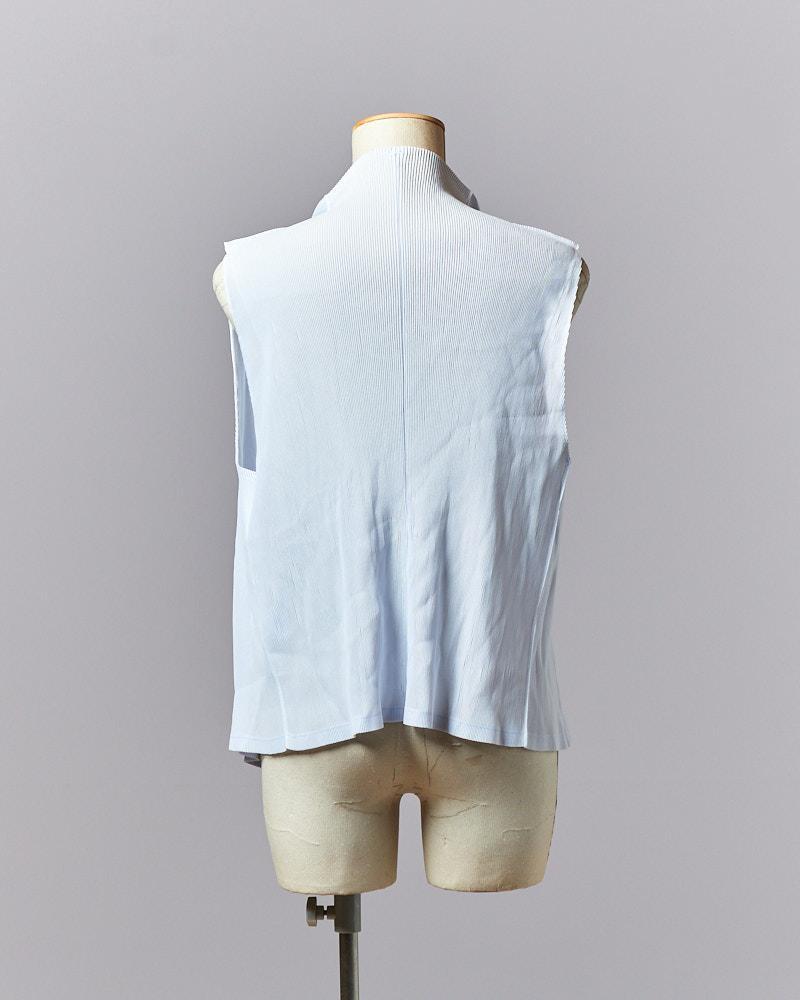【SIZE:3】PLEATS PLEASE スカイブループリーツベスト