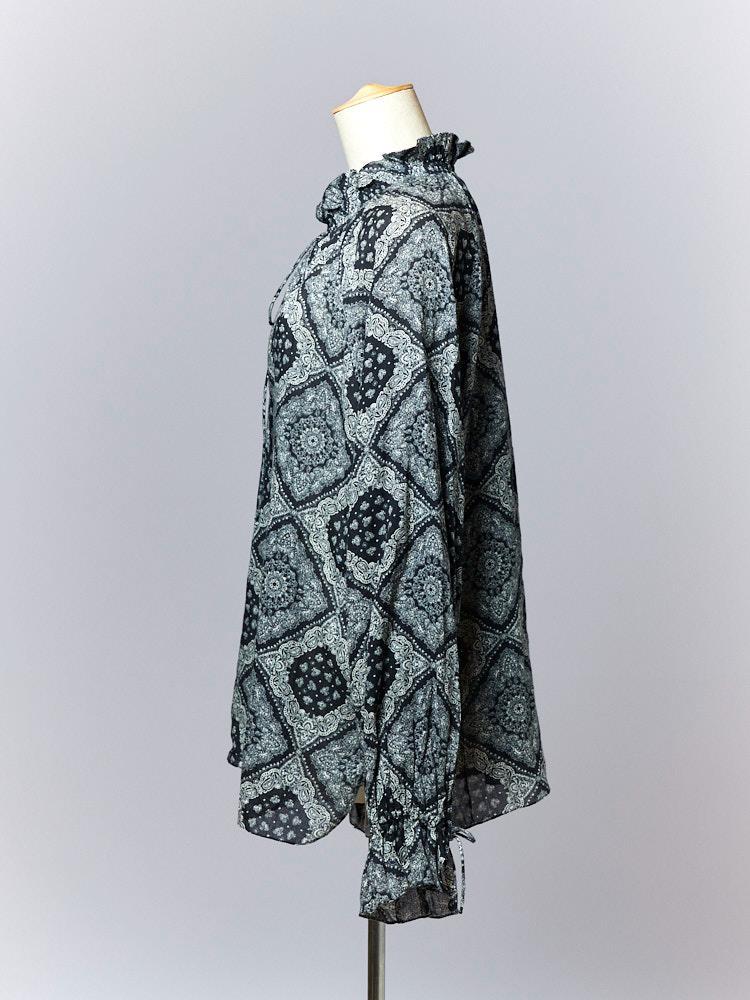 【SIZE:40】2018 SAINT LAURENT コットン100% シアー