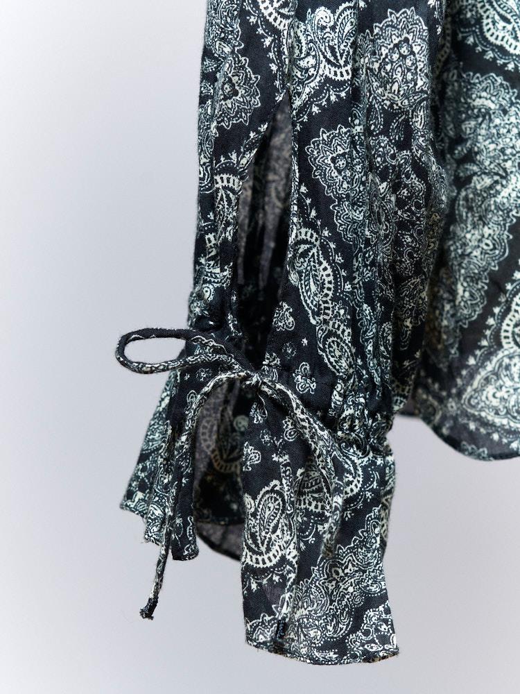 【SIZE:40】2018 SAINT LAURENT コットン100% シアー