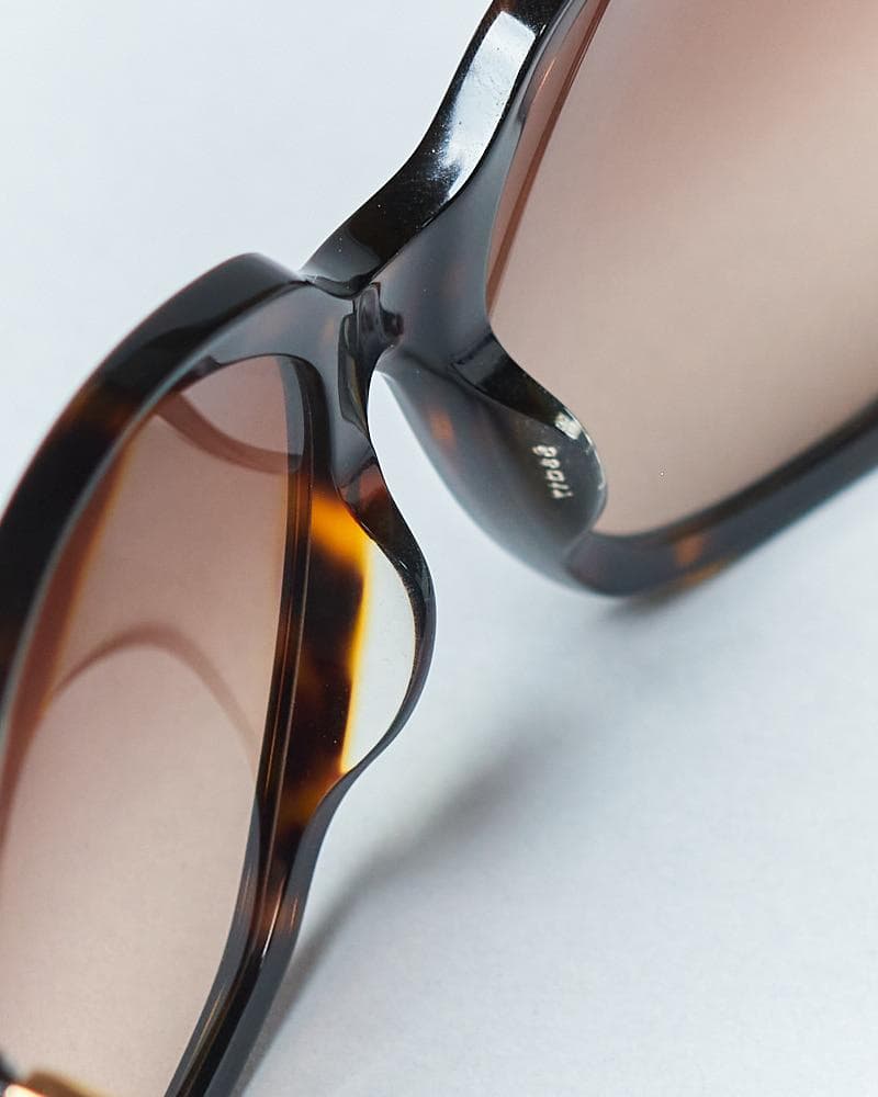 【58□17-140】COACH 度なしベッコウサングラス