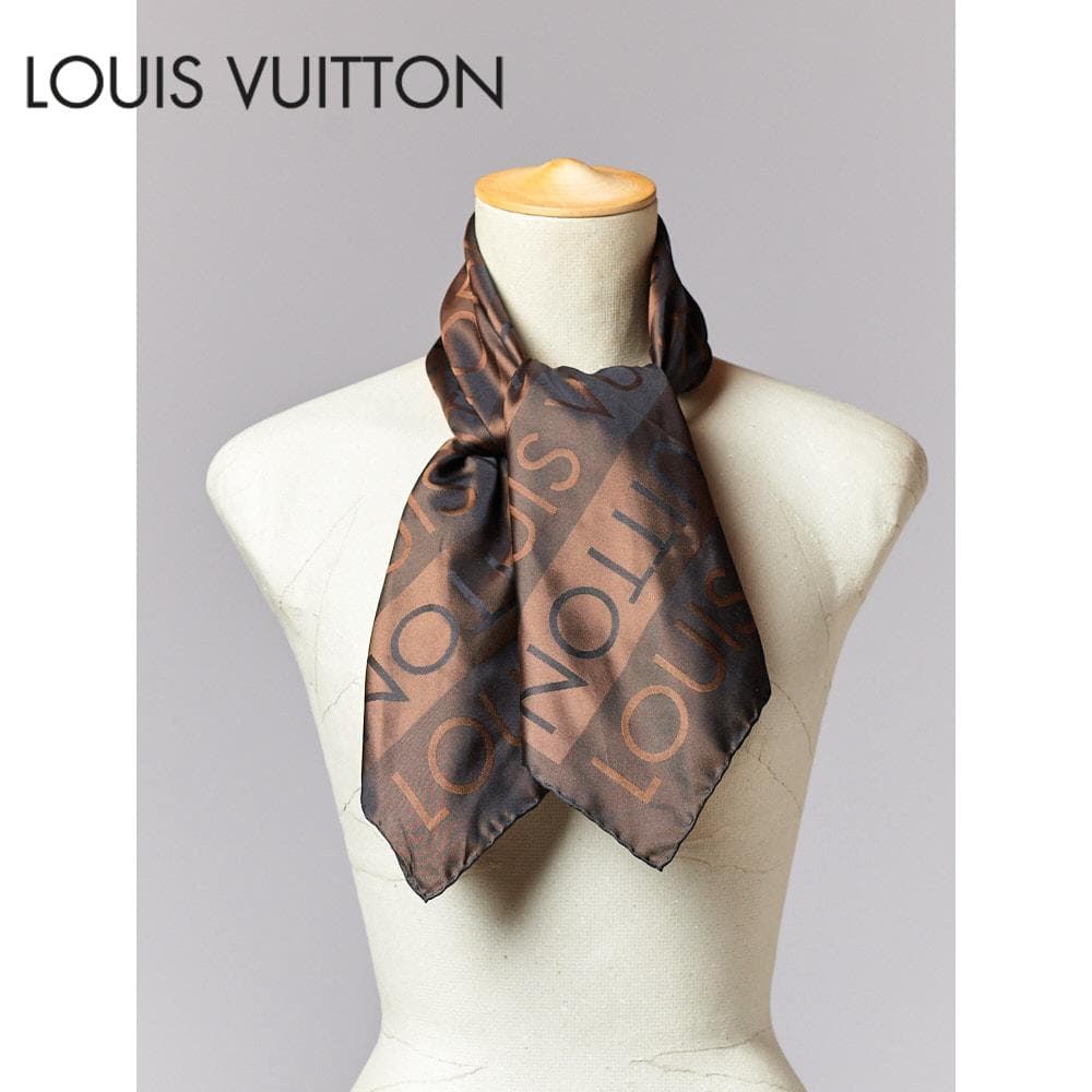 【70cm×70cm】LOUIS VUITTON シルクスカーフ