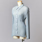 【SIZE : L】 ISSEY MIYAKE 長袖プリーツボタンダウンシャツ