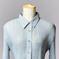 【SIZE : L】 ISSEY MIYAKE 長袖プリーツボタンダウンシャツ