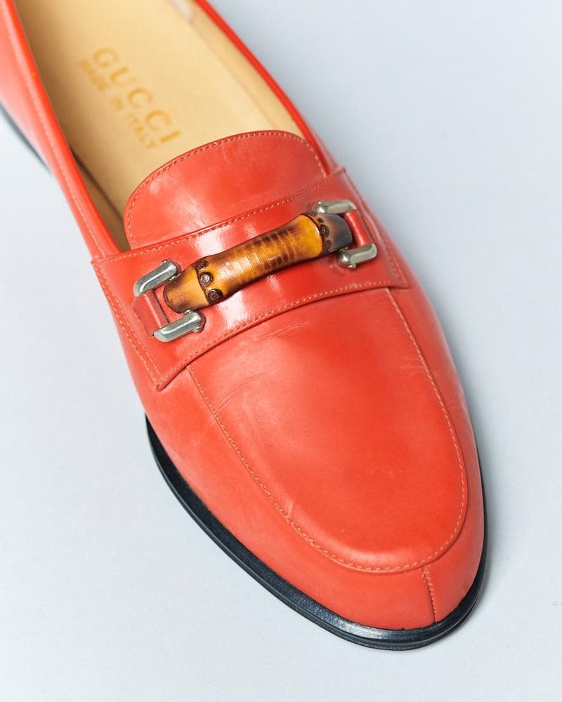 【SIZE:37 1/2 C】GUCCI ローファー