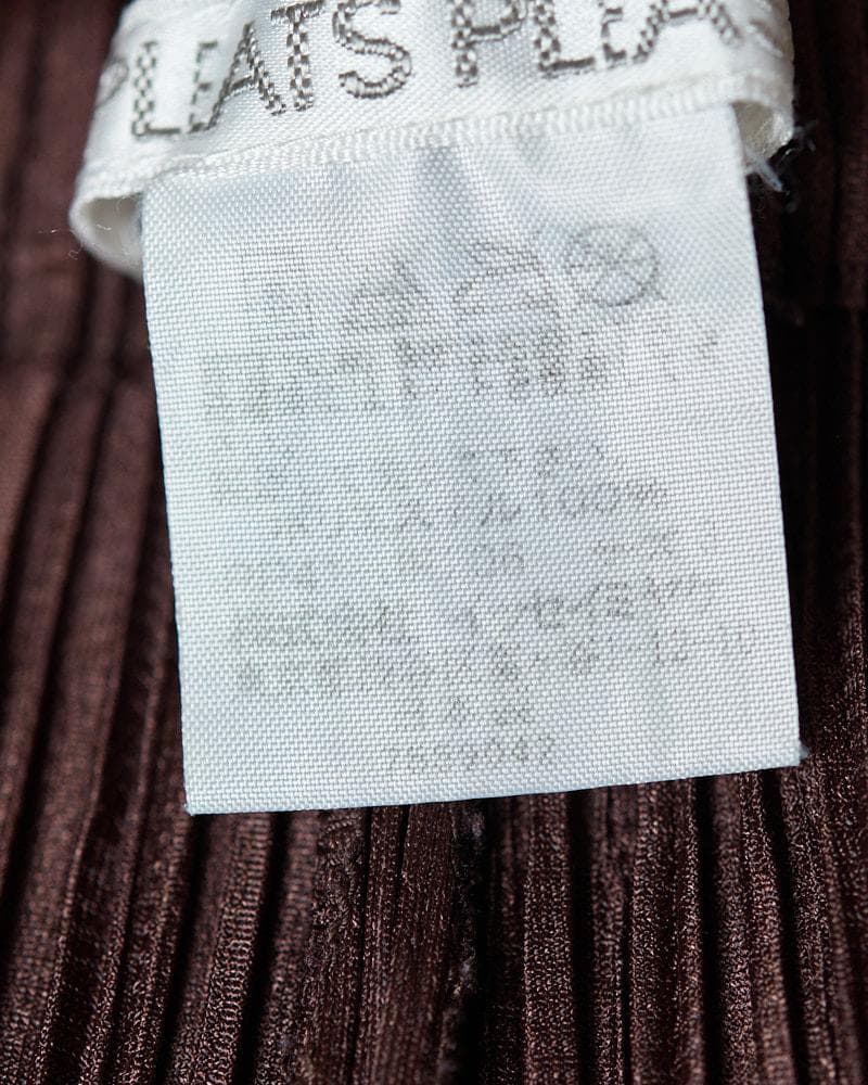 【SIZE:3】PLEATS PLEASE イッセイミヤケ ロングslitパンツ