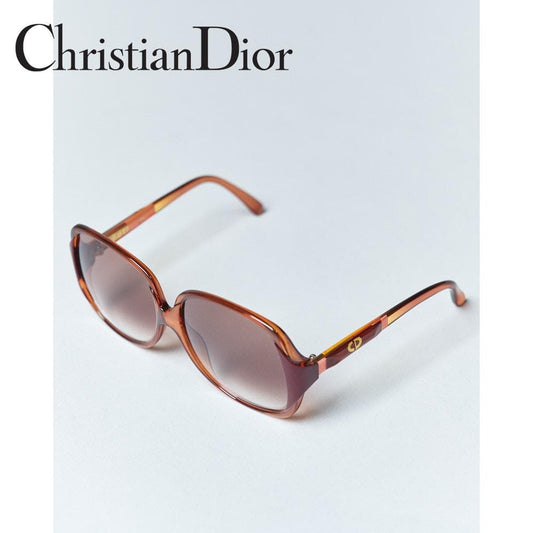 ケース付 70s-80s Christian Dior ヴィンテージサングラス