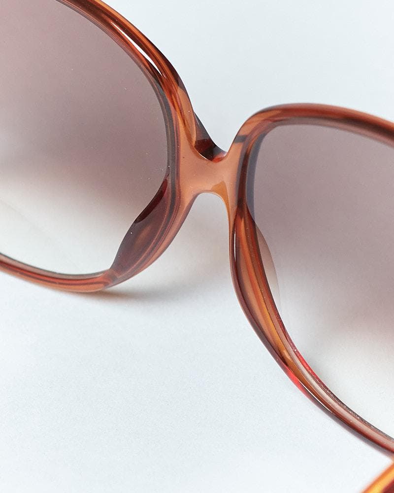 ケース付 70s-80s Christian Dior ヴィンテージサングラス