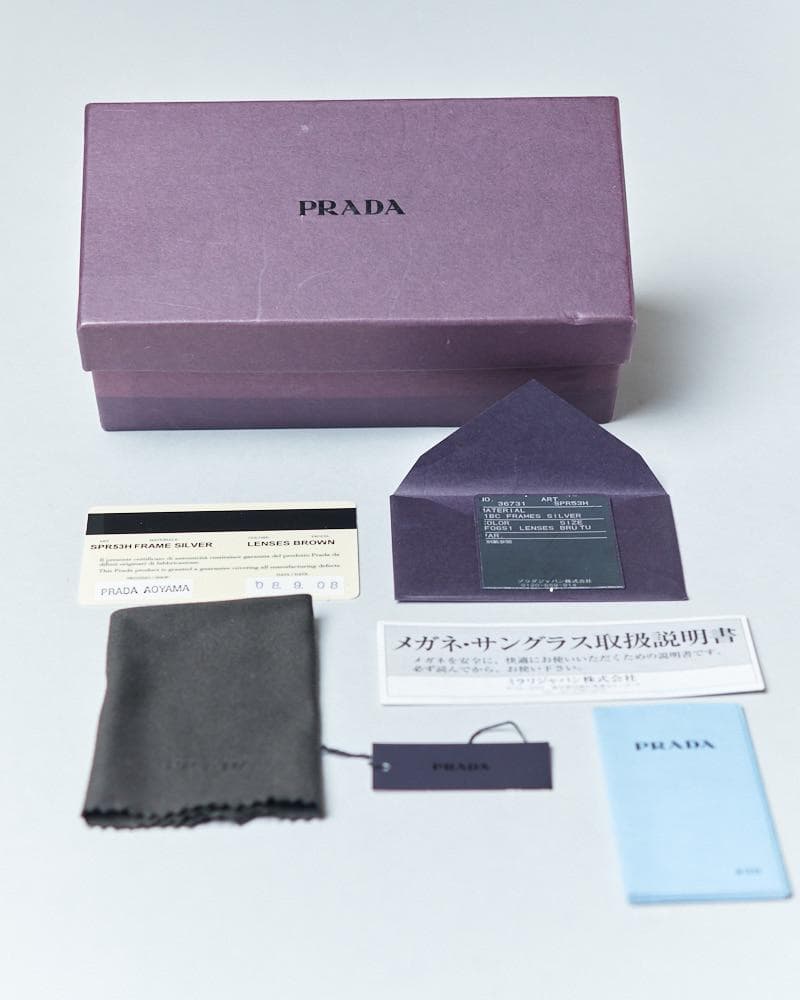 【72□19 -114】PRADA SPR53H サングラス