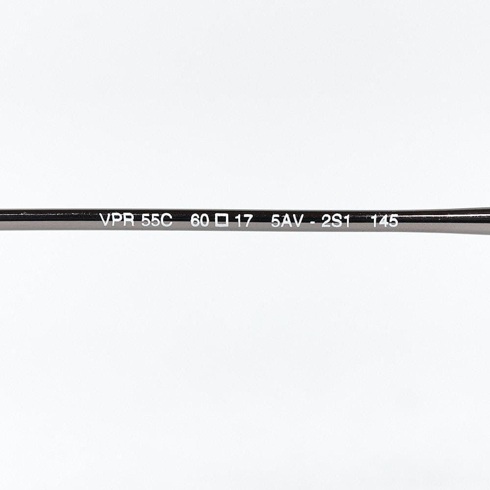 【PRADA/60□17/ケース付】カラーレンズ メタルフレーム 薄パープル