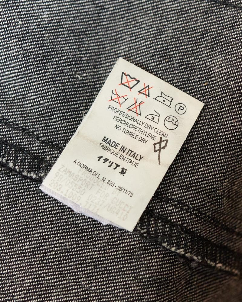 【SIZE:40】GUCCI デニムジャケット
