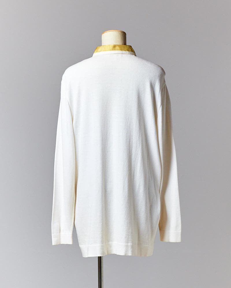 【SIZE:L】HERMES シルク トップス