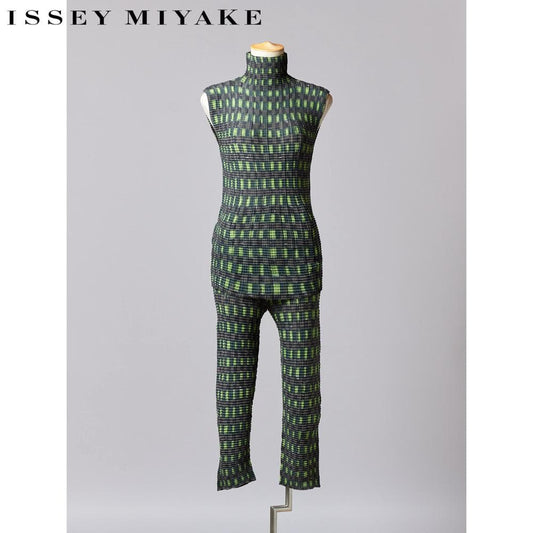 【SIZE:L】2PC ISSEY MIYAKE 　イッセイミヤケ セットアップ