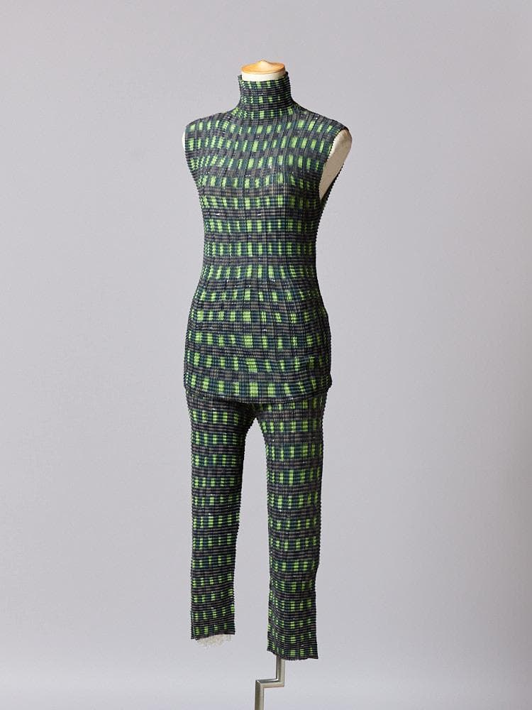 【SIZE:L】2PC ISSEY MIYAKE 　イッセイミヤケ セットアップ