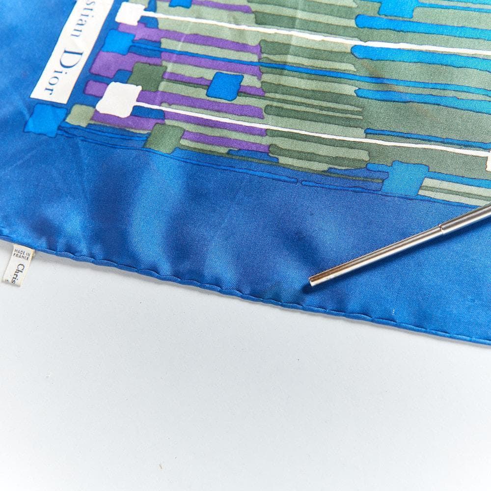 【76cm×76cm】Silk Christian Dior シルクスカーフ