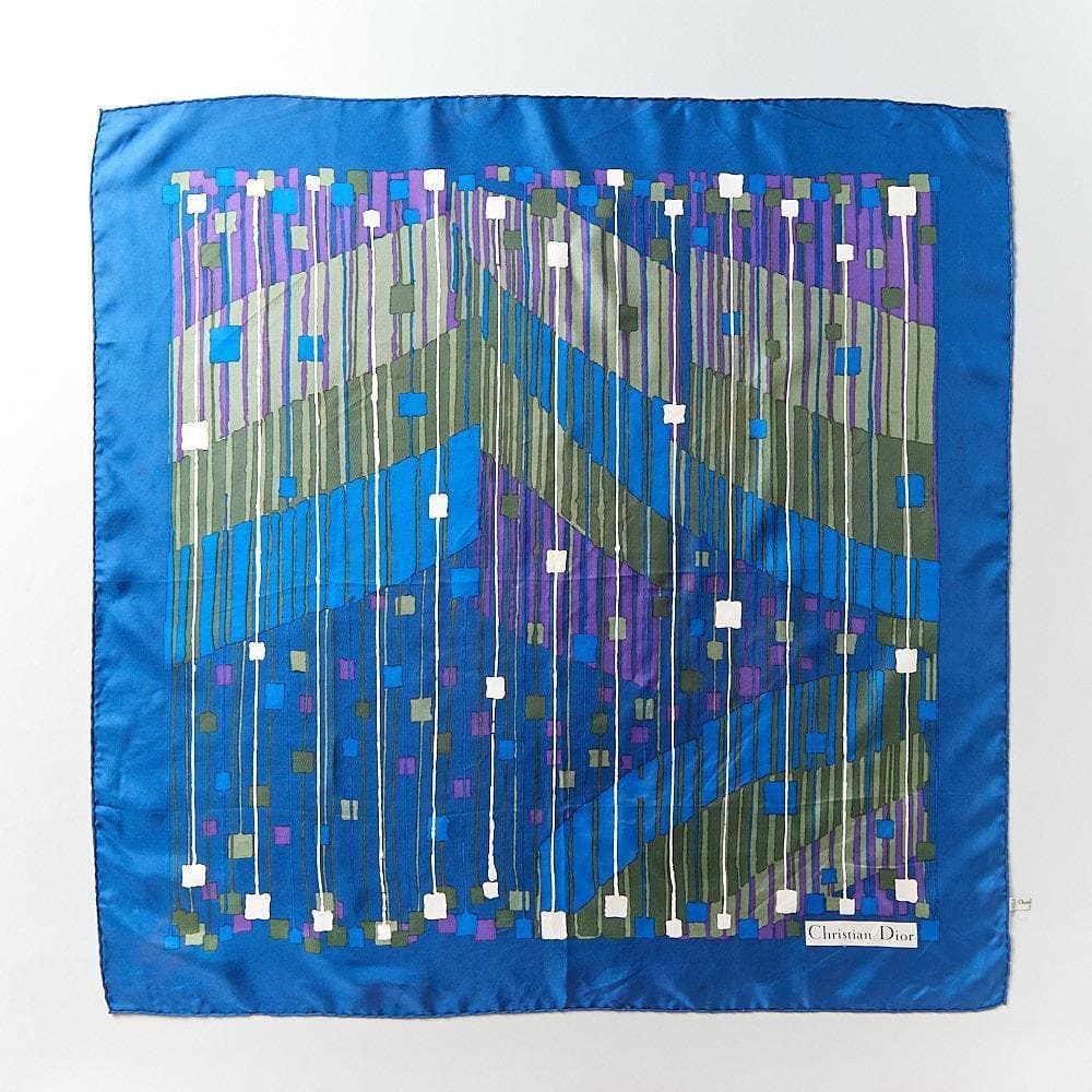 【76cm×76cm】Silk Christian Dior シルクスカーフ
