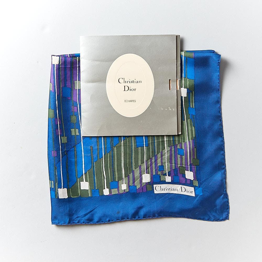 【76cm×76cm】Silk Christian Dior シルクスカーフ