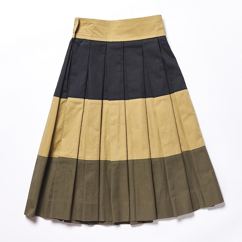 【SIZE:34】CELINE セリーヌ コットンスカート FRANCE