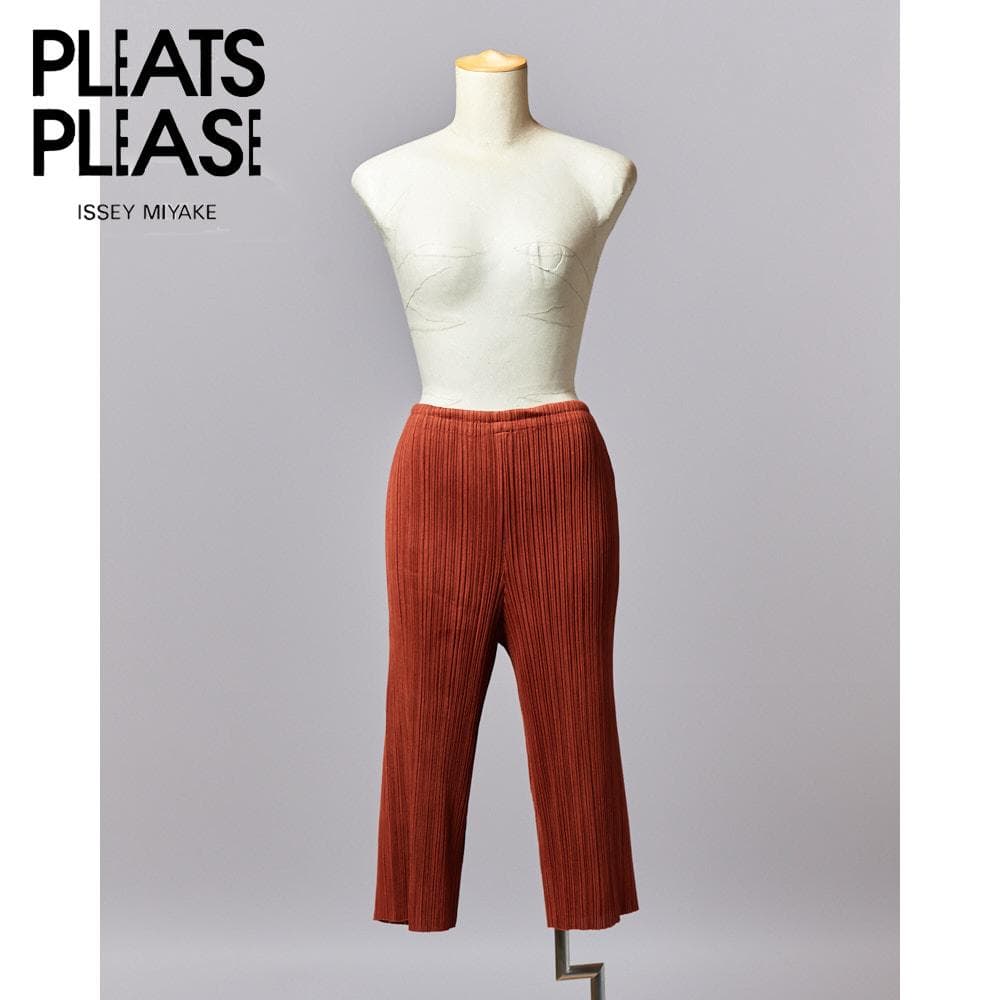 【SIZE:M】PLEATS PLEASE イッセイミヤケ プリーツパンツ