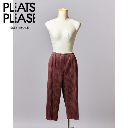 【SIZE:S】PLEATS PLEASE イッセイミヤケ ワイドパンツ