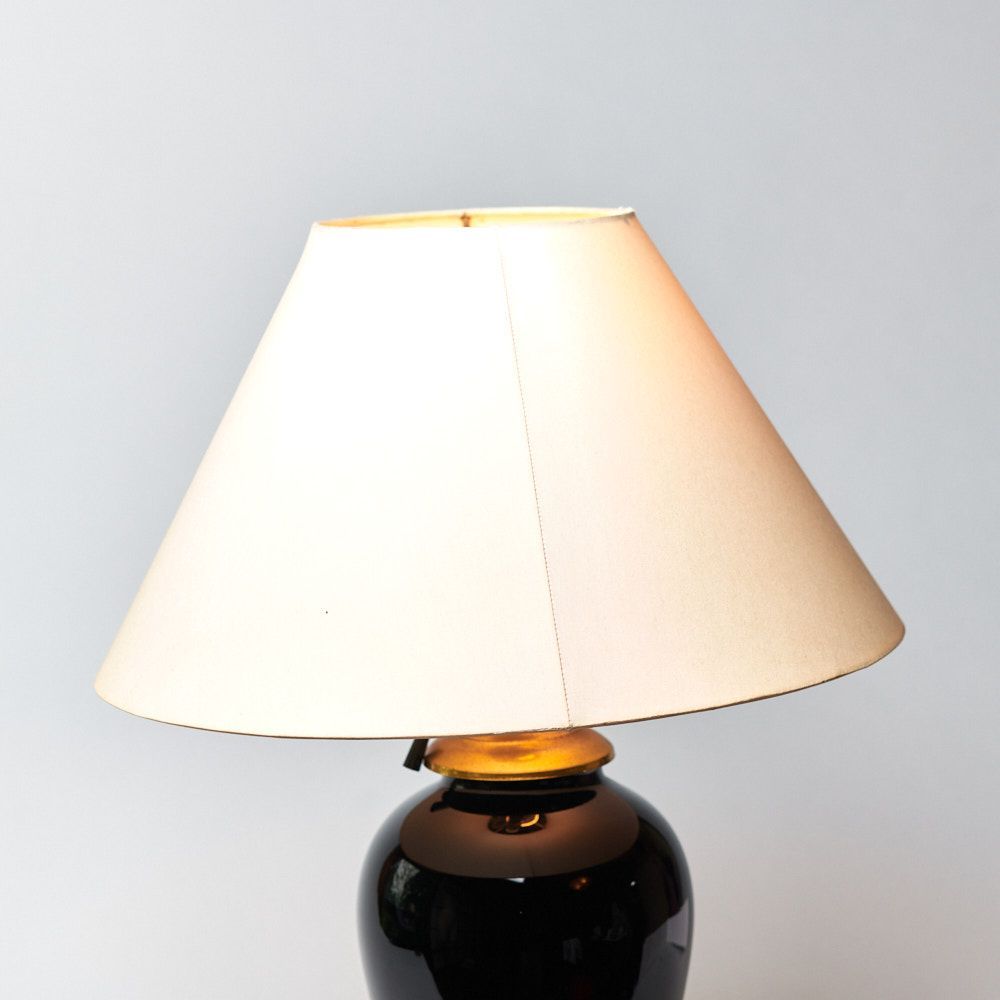 Vintage Ceramic Table Lamp 2灯切替　セラミックシェードランプ ミッドセンチュリー