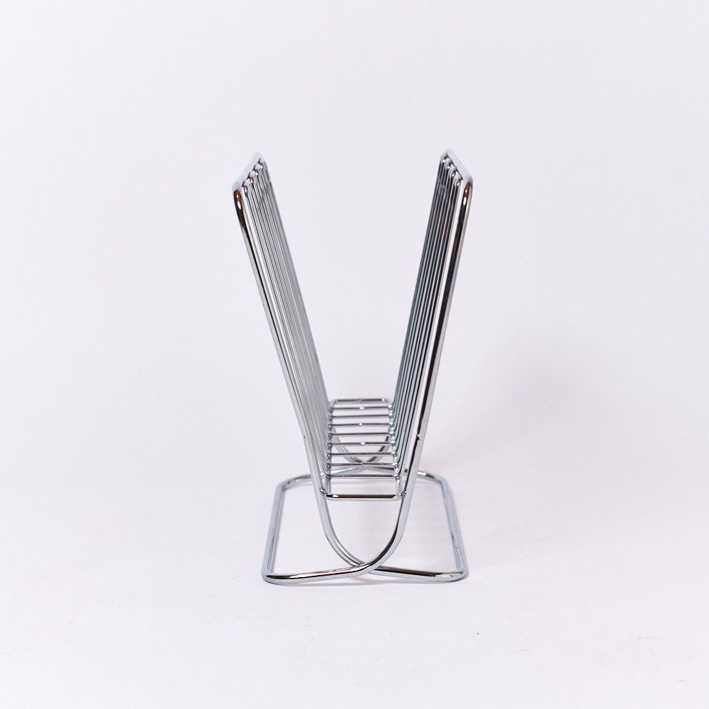 Bookshelves Silver ブックシェルフ　ブックスタンド