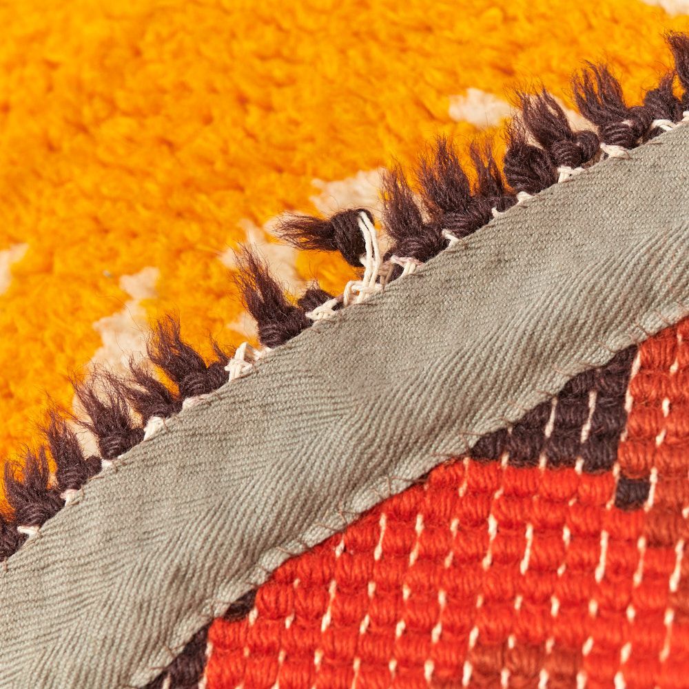 1960's-70's Readicut 'Tenerife' Round Rug　ミッドセンチュリー スペースエイジ　ヴィンテージ ラウンドラグ