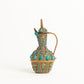 Moroccan turquoise coral object