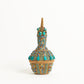 Moroccan turquoise coral object