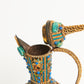 Moroccan turquoise coral object