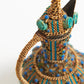 Moroccan turquoise coral object