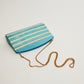 Clear Blue Sky Clutch/Shoulder Bag