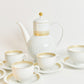 Arzberg Teapot 4 Sets with snack bowl