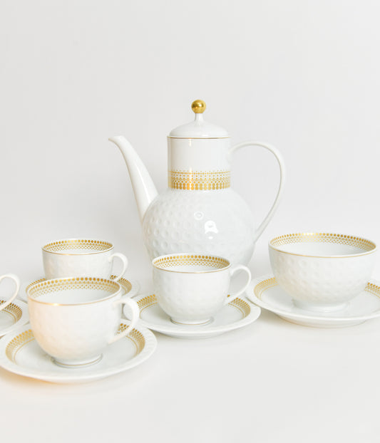 Arzberg Teapot 4 Sets with snack bowl