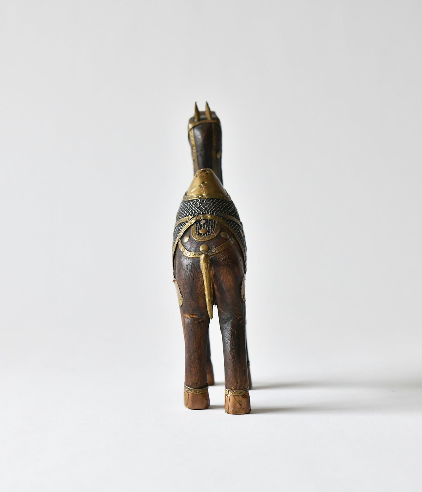 Wooden Camel Figure